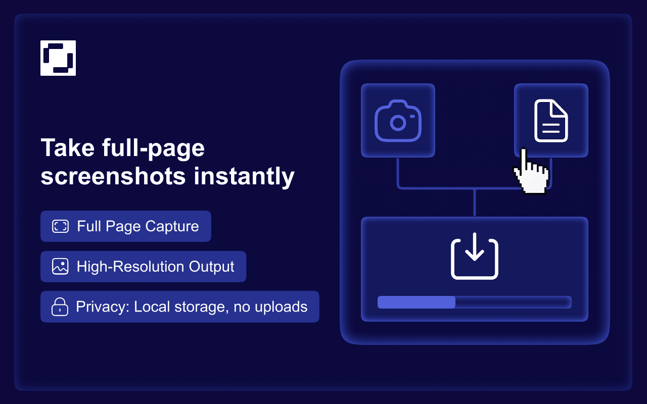 Capture Full Page banner